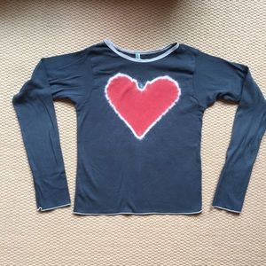 Pretties heart baby tee